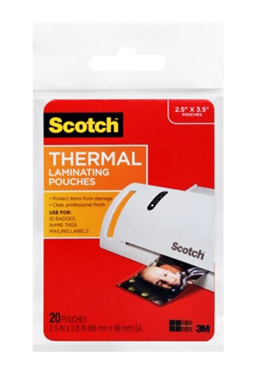 Scotch Thermal Laminating Pouches