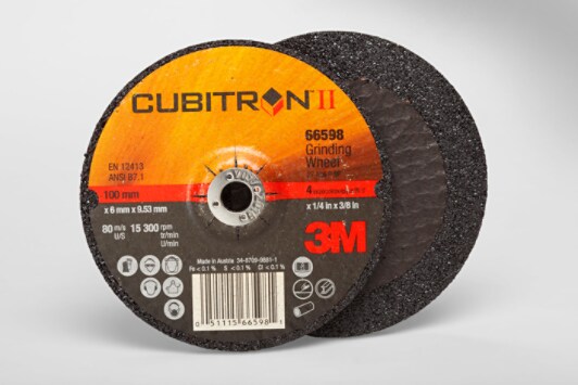 3M(TM) Cubitron(TM) II DCGW T27,(66598) 4x1/4x3/8in