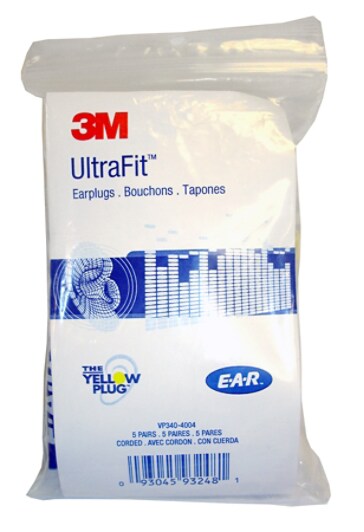 EAR UltraFit Corded EarPlugs VP340-4004