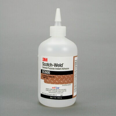 3M™ Scotch-Weld™ General Purpose Instant Adhesive EC600, 1 lb