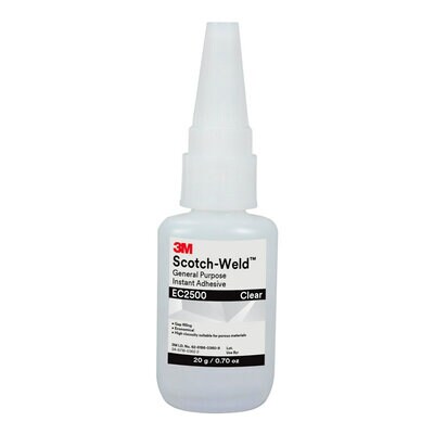 3M™ Scotch-Weld™ General Purpose Instant Adhesive EC2500, 1 oz
