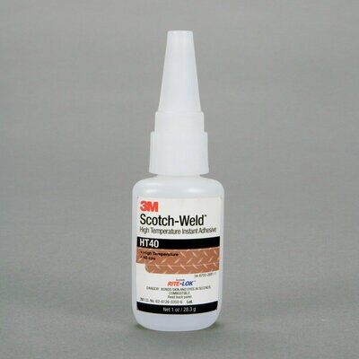3M™ Scotch-Weld™ High Temperature Instant Adhesive HT40, 1 oz