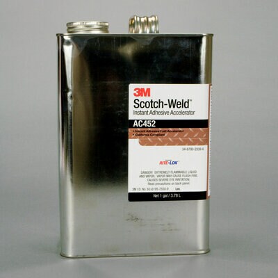 3M™ Scotch-Weld™ Instant Adhesive Accelerator AC452, 1 gallon