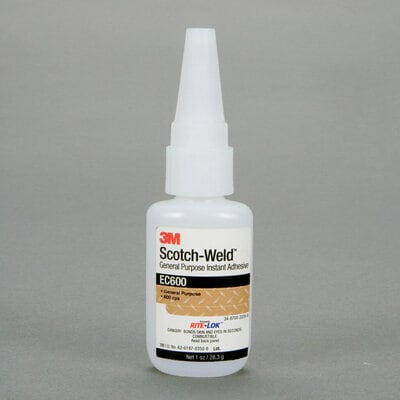 3M™ Scotch-Weld™ General Purpose Instant Adhesive EC600, 1 oz