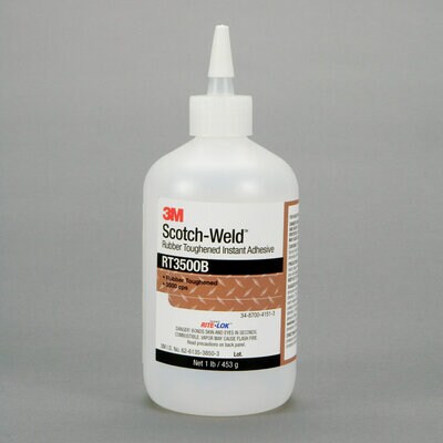 3M™ Scotch-Weld™ Rubber Toughened Instant Adhesive RT3500B