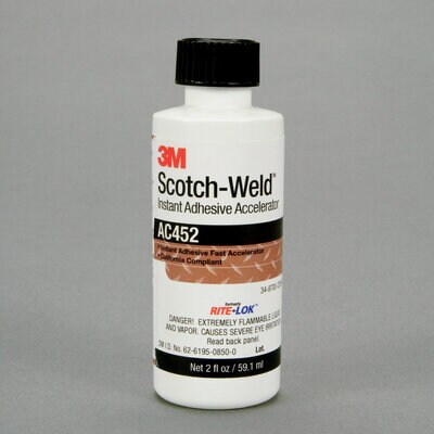 3M™ Scotch-Weld™ Instant Adhesive Accelerator AC452, 2 fl oz
