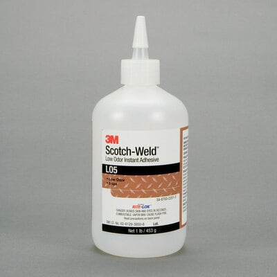 3M™ Scotch-Weld™ Low Odor Instant Adhesive LO5, 1 lb.