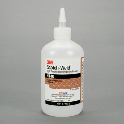 3M™ Scotch-Weld™ High Temperature Instant Adhesive HT40, 1 lb