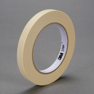 3M(TM) Paper Masking Tape 2209 .5 inch