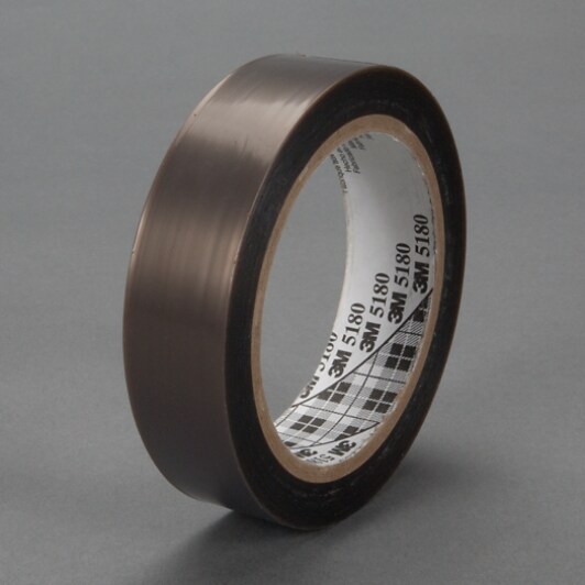 3M(TM) General Purpose PTFE Skived Film Tape 5180 Gray 1 inch