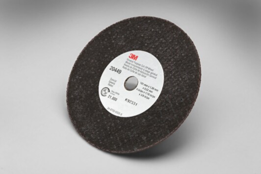 3M(TM) General Purpose Cut-Off Wheel, 4 in x 1/16 in x 3/8 in