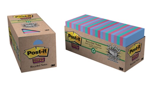 654-24SST-CP Post-it(R) Super Sticky 24 Pack Cabinet Pack