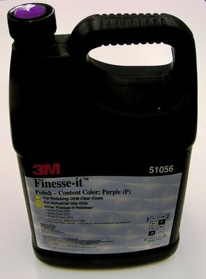 3M(TM) Finesse-it(TM) Polish 51056, Purple, Gallon, 4 per case