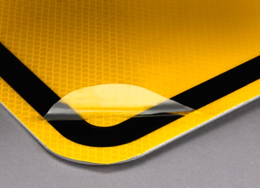 3M(TM) Protective Overlay Film Series 1160 - applied