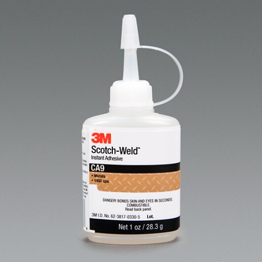 3M™  Scotch-Weld™  Instant Adhesive CA 9, 1 oz bottle