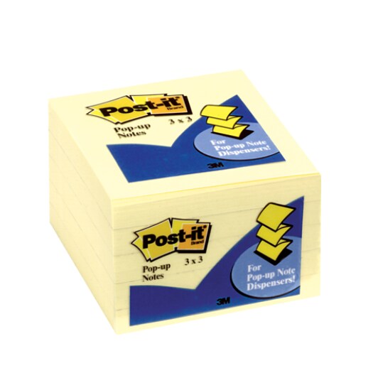 Post-it(R) Pop-up Notes 3301-5YW  RGB