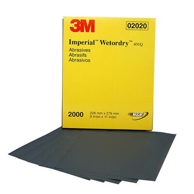 3M(TM) Imperial(TM) Wetordry(TM) Sheet, 02020