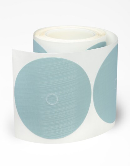 3M Trizact(TM) PSA Film Disc Roll 268XA,5"x5/8",A10
