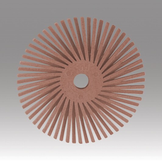 Scotch-Brite(TM) Radial Bristle Disc, 9/16 in x 1/16 in Polish 2
