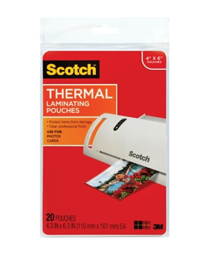 TP5900-20 Scotch(TM) Thermal Laminating Pouches