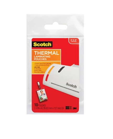 TP5852-10 Scotch(TM) Thermal Laminating Pouches