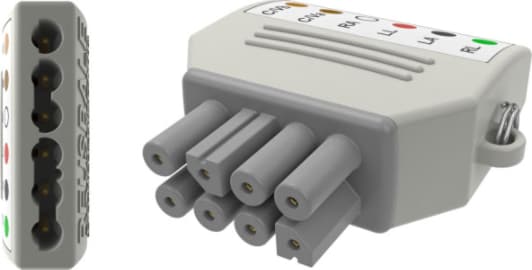 Yokemate LeadWire, 6 Lead Nihon Kohden Universal Adapter YMA6NK