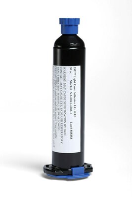 3M(TM) Light Cure Adhesive LC1212 syringe standing on end