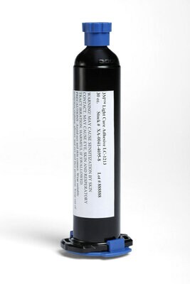 3M(TM) Light Cure Adhesive LC1213 syringe standing on end
