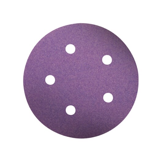 3M(TM) Hookit(TM) Paper D/F Disc 734U/735U, 5 in x NH 5 Holes