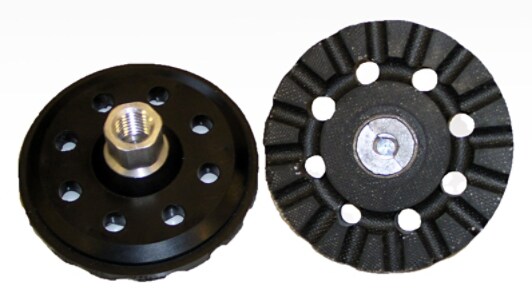 3M(TM) Roloc(TM) D/F Cool Running Disc Pad TR 28473, 4inx5/8-11