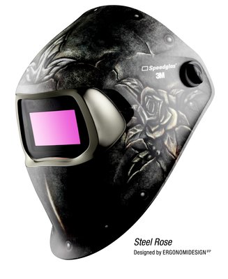 Speedglas 100 Steel Rose Graphics