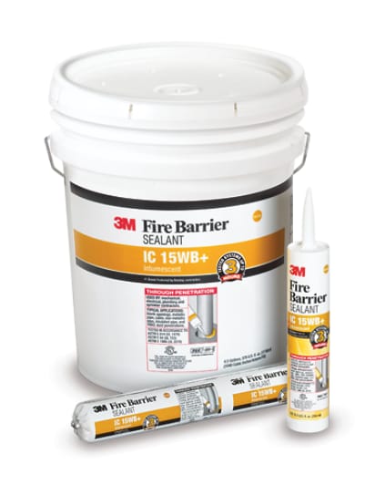 3M(TM) Fire Barrier Sealant IC 15WBplus family