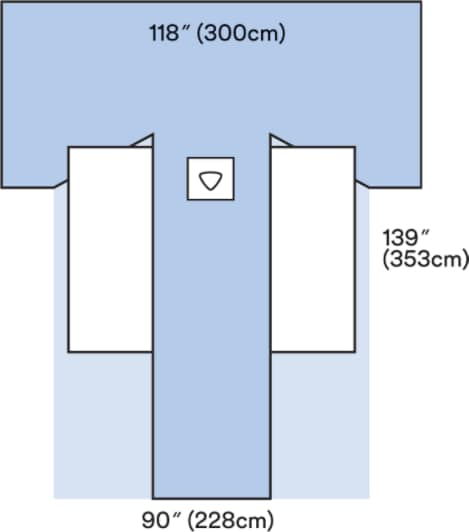 Steri Drape-Hip Drape 9055 illustration