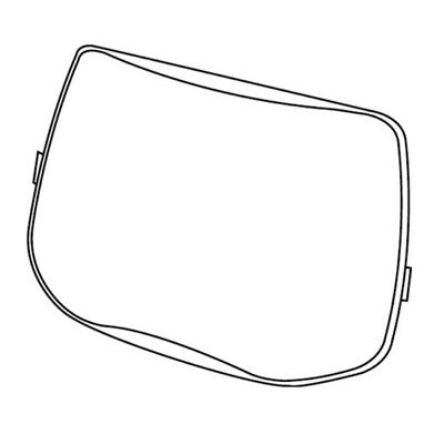 Outer protection plate for Speedglas 9100 ADF