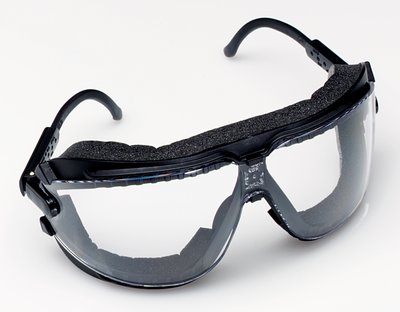 F9603 GoggleGear Medium Clear Lens Black Frame 16615-00000-10