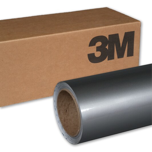 3M(TM) Scotchprint(R) Wrap Film 1080-G251 Gloss Sterling Silver