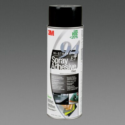 3M™ Hi-Strength 94 ET Spray Adhesive- Low VOC <20%