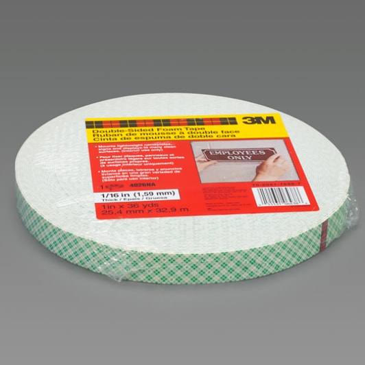 3M™ Double Coated Urethane Foam Tape 4026, 4726