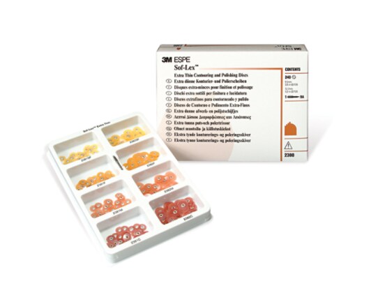 Sof-lex Extra Thin Contouring and polishing Kit, 2380