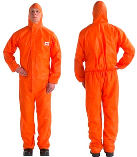 3M Protective Coverall 4515 Orange Front Prodcut Image