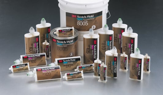 3M(TM) Scotch-Weld(TM) Family Collage