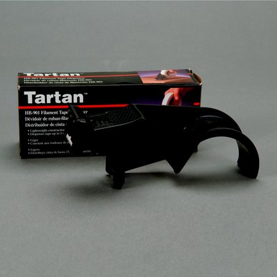 Tartan(TM) Hand-Held Filament Tape Dispenser HB901 Black