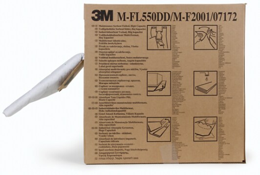 3M(TM) Maintenance Sorbent Folded M-FL550DD/M-F2001/07172(AAD)