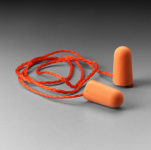 Corded Foam Ear Plug 1110