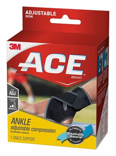 ACE(TM) Brand Neoprene Ankle Support, Adjustable