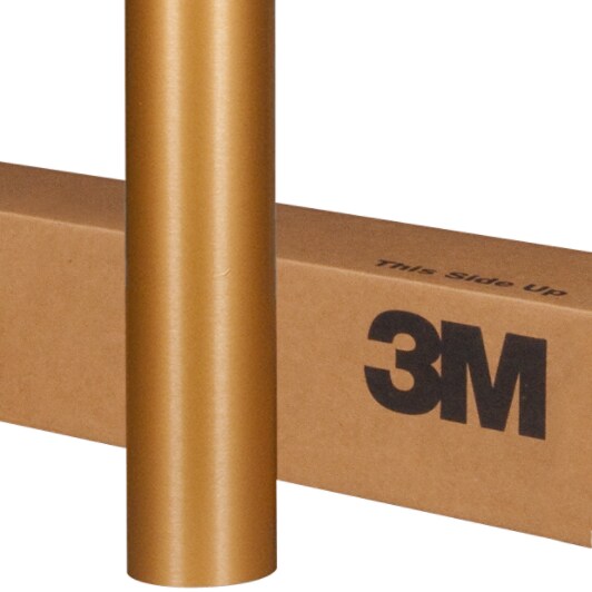 3M(TM) Scotchprint(R) Wrap Film Series 1080-BR241 Brushed Gold