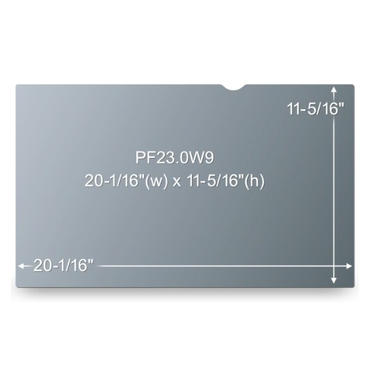 PF23.0W9 Widescreen Privacy Filter