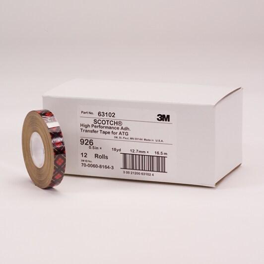 Scotch ATG Tape 926 Box and Roll