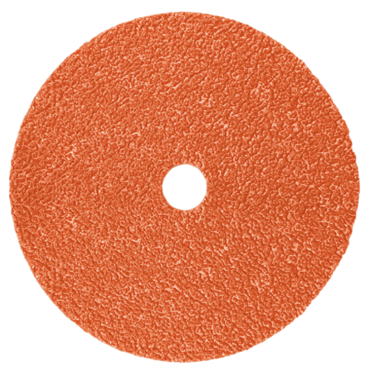3M(TM) Cubitron(TM) II Fibre Disc 987C, Center Hole, Orange