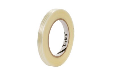 3M (TM) Filament Tape 8934 Clear, 12 mm x 55 m